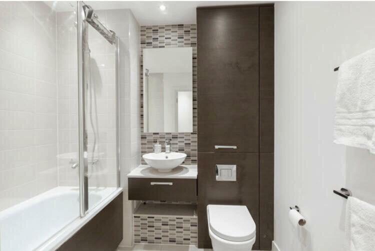 Room With Private Bathroom In A Modern Two Bedroom Two Bathroom Flat Londra Exterior foto